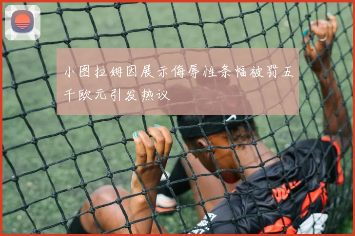 小图拉姆因展示侮辱性条幅被罚五千欧元引发热议